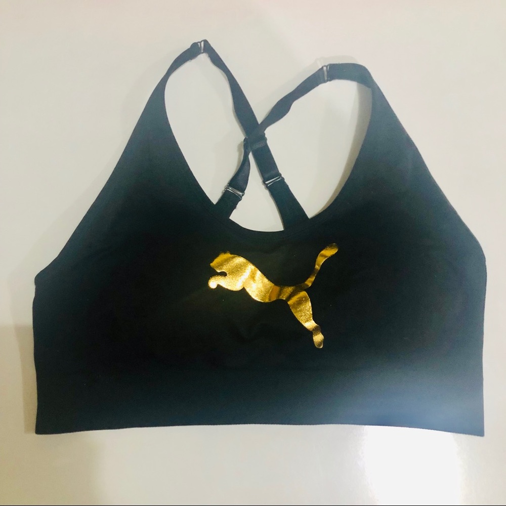 PUMA SPORTS BRA SIZE LARGE